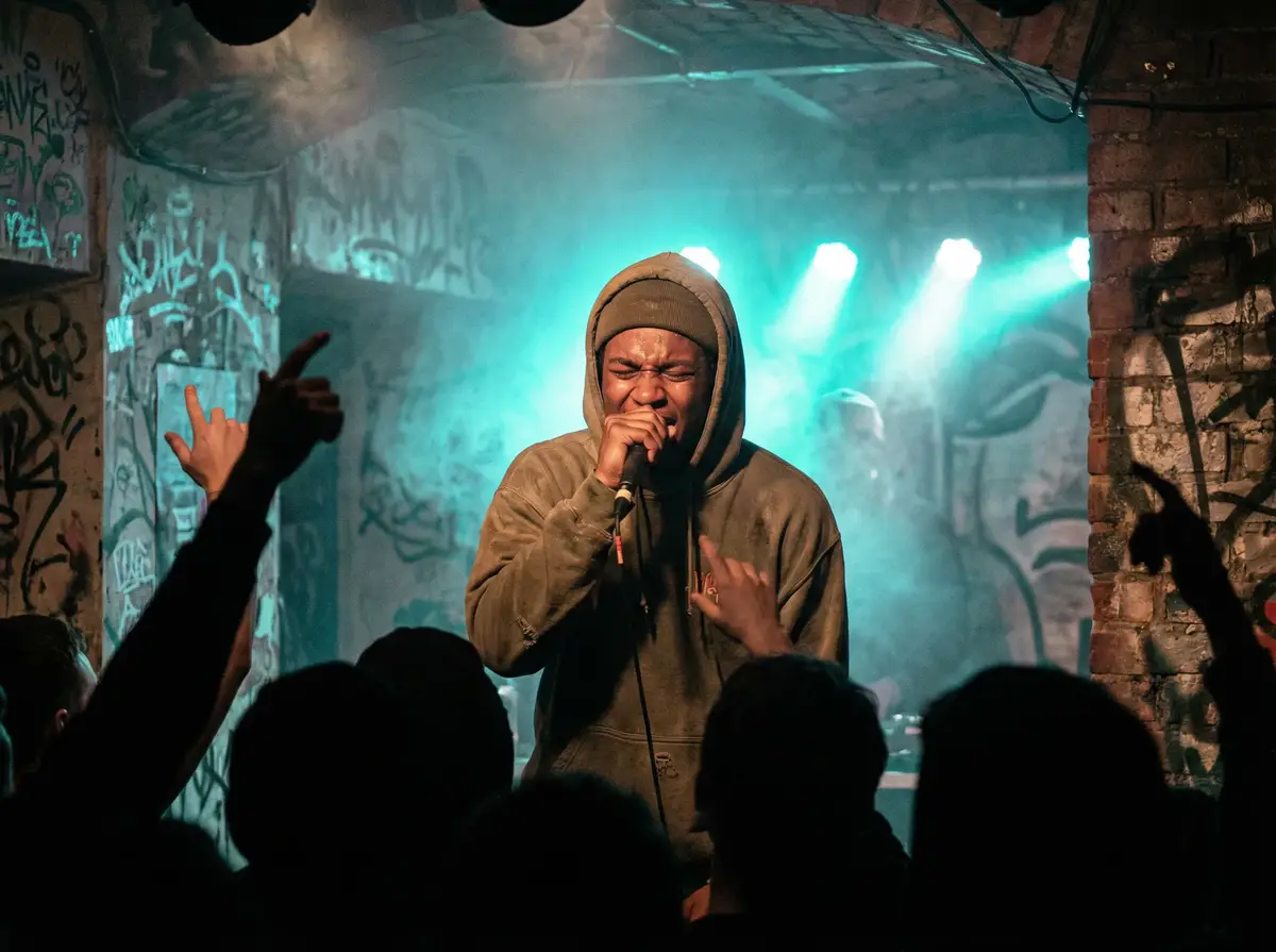 ehviewer - 地下说唱表演